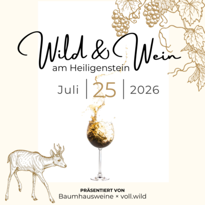 Wild & Wein Eintrittskarte 25. Juli